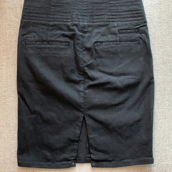 Helmut Lang denim pencil skirt - Picture 2 of 4